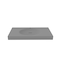Castello Usa Darleen 36-inch Solid Surface Wall Mounted Sink - Gray CB-GM-20146-36-G - alternate 7